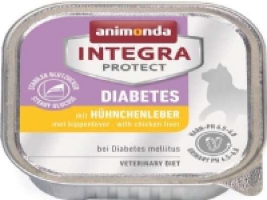 ANIMONDA INTEGRA CAT 100G PROTECT DIABETES LIVER CHICKEN/DIABETES