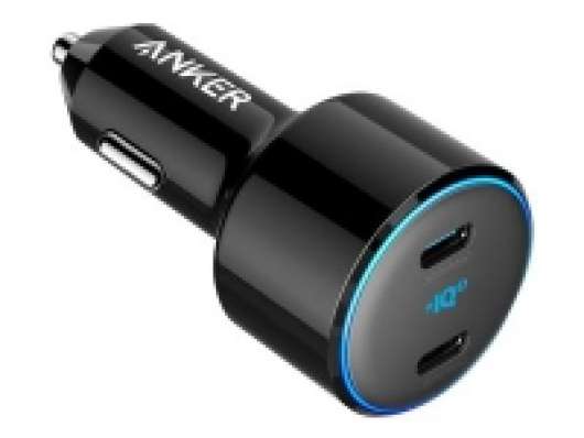 Anker PowerDrive+ III - Strömadapter för bil - 48 Watt - IQ 3.0 - 2 utdatakontakter (USB-C)