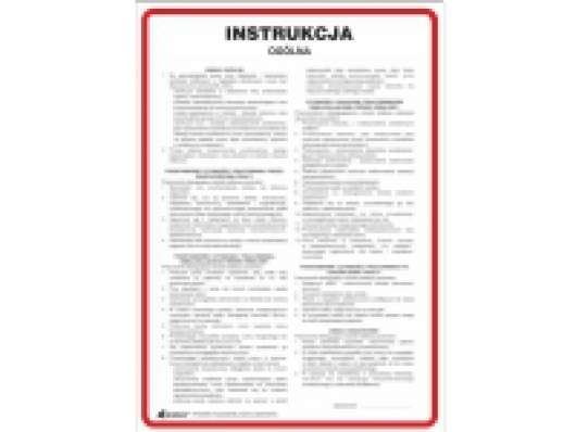 ANRO General fire protection instruction plate (IP02/P)