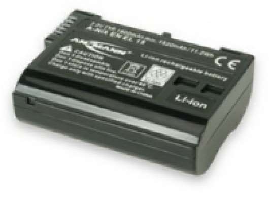 ANSMANN A-Nik EN EL 15 - Batteri - Li-Ion - 1600 mAh - för Nikon D600, D610, D7000, D7100, D7200, D750, D7500, D800, D810, Z 6II, Z 7II, Z7  1