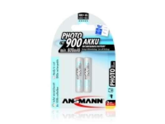 ANSMANN Energy Micro Photo - Batteri 2 x AAA - NiMH - (uppladdningsbara) - 900 mAh