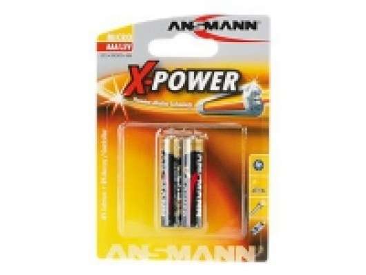 ANSMANN X-POWER Micro AAA - Batteri 2 x AAA - alkaliskt