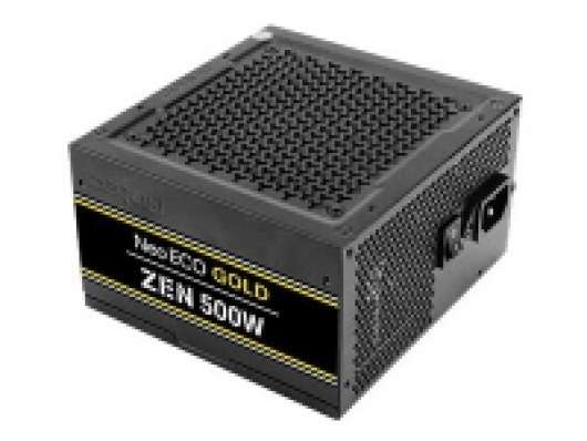 Antec Neo Eco NE500G Zen - Nätaggregat (intern) - ATX12V 2.4 - 80 PLUS Gold - AC 100-240 V - 500 Watt - aktive PFC - Europa