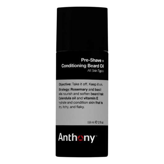 Anthony - Pre Shave Conditioner Beard Oil 59 ml
