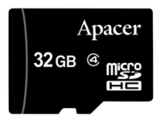 Apacer - Flash-minneskort - 32 GB - Class 4 - microSDHC