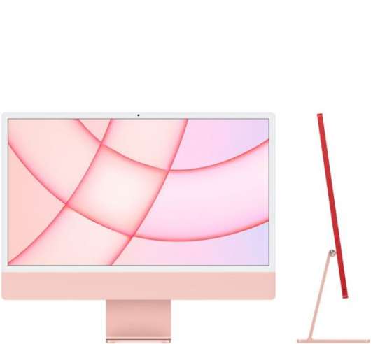 Apple 24" iMac / Retina 4.5K / Apple M1 chip / 8-core CPU / 8-core GPU / 512GB - Pink
