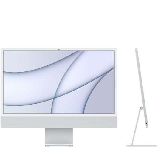Apple 24" iMac / Retina 4.5K / Apple M1 chip / 8-core CPU / 8-core GPU / 512GB - Silver