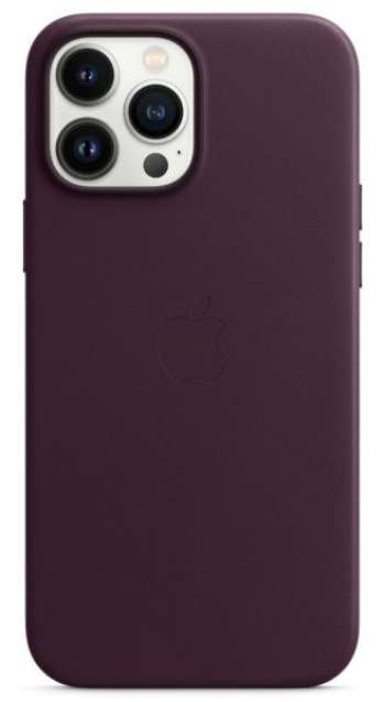 Apple Iphone 13 Pro Max Leather Case / MagSafe - Dark Cherry