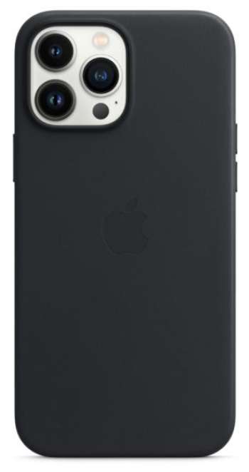 Apple Iphone 13 Pro Max Leather Case / MagSafe - Midnight