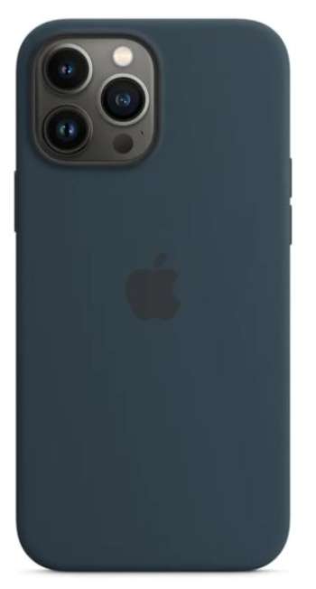 Apple Iphone 13 Pro Max Silicone Case / MagSafe - Abyss Blue