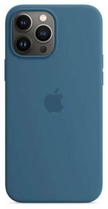 Apple Iphone 13 Pro Max Silicone Case / MagSafe - Blue Jay
