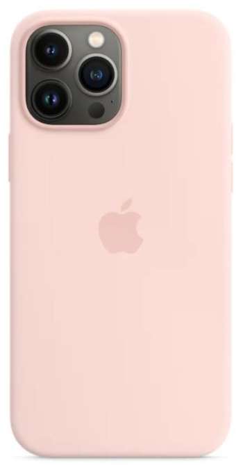 Apple Iphone 13 Pro Max Silicone Case / MagSafe - Chalk Pink