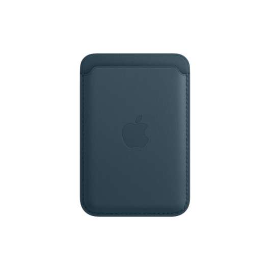 Apple iPhone-plånbok i läder med MagSafe – Östersjöblå