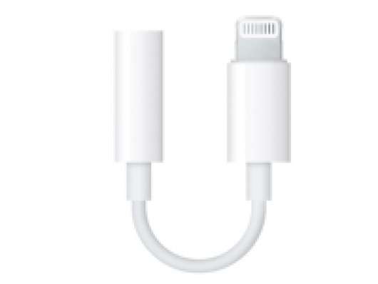 Apple Lightning to 3.5 mm Headphone Jack Adapter - Lightning till hörlursuttag-adapter - Lightning (hane) till stereo mini jack (hona) - för Apple iPad/iPhone/iPod (Lightning)