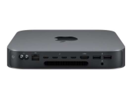 Apple Mac mini - Core i5 3 GHz - RAM 8 GB - SSD 256 GB - UHD Graphics 630 - GigE - WLAN: 802.11a/b/g/n/ac, Bluetooth 5.0 - macOS Catalina 10.15 - skärm: ingen - rymdgrå