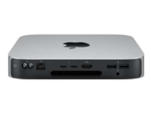 Apple Mac mini - M1 - RAM 8 GB - SSD 512 GB - M1 8-core GPU - GigE - WLAN: Bluetooth 5.0, 802.11a/b/g/n/ac/ax - macOS Big Sur 11.0 - skärm: ingen - silver
