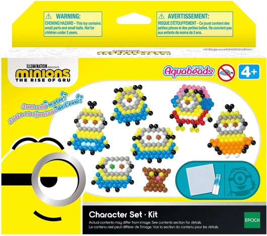 Aquabeads Minions The Rise of Gru Character Set