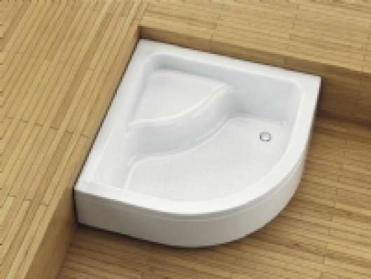 Aquaform Plus half-round corner shower tray 80 x 80 cm (200-18607)
