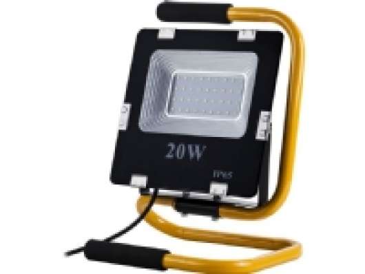 ART Portable outdoor lamp, LED ART, 20W, SMD, IP65, AC230V, W + stand + 2m cable + plug