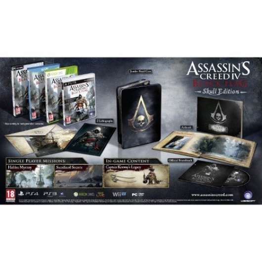 Assassins Creed 4 Black Flag Skull Edition
