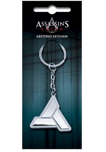 Assassins Creed Abstergo Logo Keychain