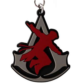 Assassins Creed Crest Pvc Keychain