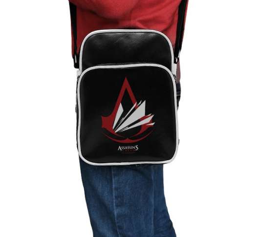 Assassins Creed Crest Vynile Small Messenger Bag