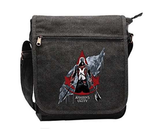 Assassins Creed Red Crest Classic Logo With Arno Small Messe