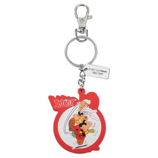 Asterix reversible rubber keychain
