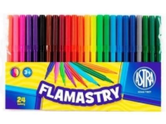 Astra Felt-tip pens 24 colors - WIKR-047890