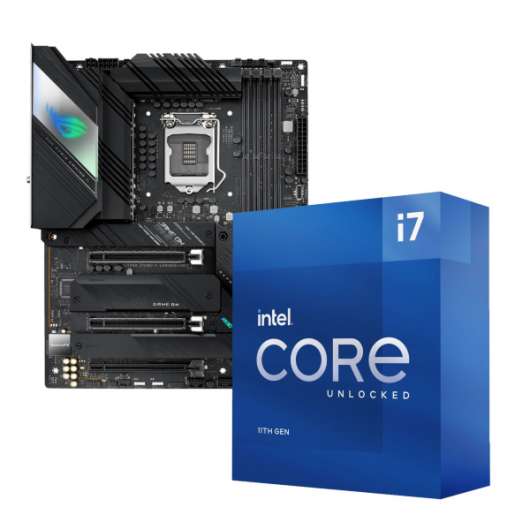 ASUS ROG STRIX Z590-F GAMING WIFI + Intel Core i7-11700K