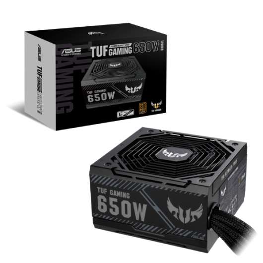 ASUS TUF Gaming / 650W / Bronze - Svart