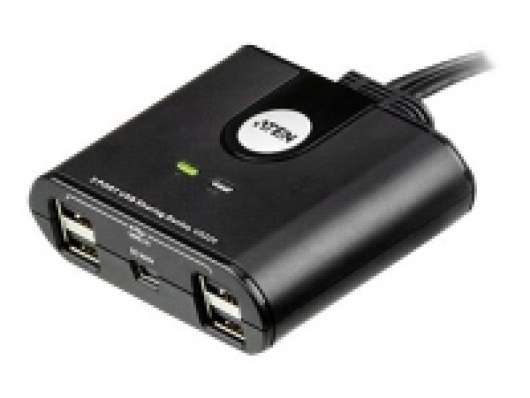 ATEN US224 2-Port USB Peripheral Sharing Device - USB-växel - skrivbordsmodell