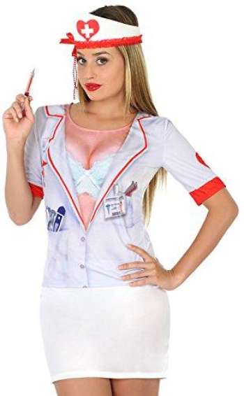 Atosa Fancy Dress Nurse 3D T-Shirt