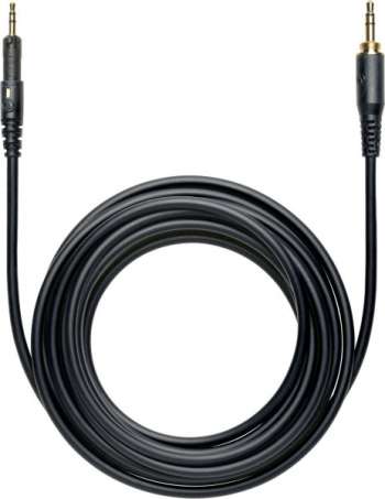 Audio Technica 3m Rak Kabel till M50x, M40x, M70x - Svart