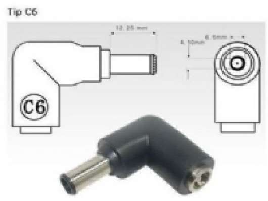 Avacom Jack for charging C6 notebook (6.5mm x 4.4mm pin) for Sony (C.6)