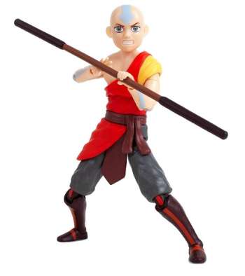 Avatar: The Last Airbender BST AXN Action Figure Aang Monk 13 cm