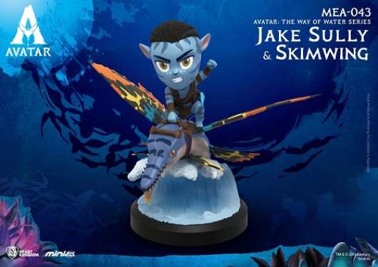 Avatar The Way Of Water - Jake Sully - Figure Mini Egg Attack 8Cm