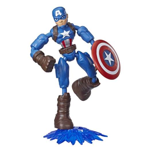 Avengers Bend & Flex Captain America 15cm