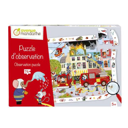 Avenue Mandarine - Observation puzzle, Firemen