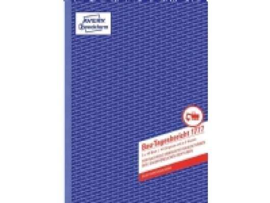 Avery Zweckform - Byggarens dagbok - 40 ark - A4 - tredubbla - självkopierande