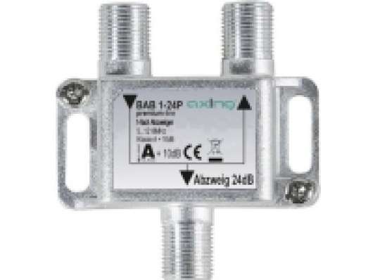 Axing BAB 1-24P Kabel-tv-afgrener 1-fags 5 - 1218 MHz