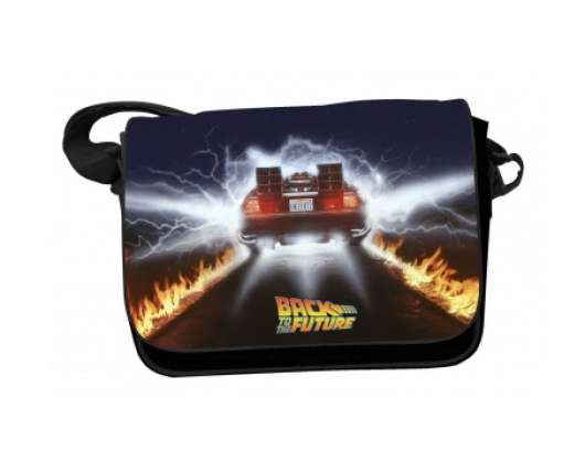 Back To The Future Delorean Car Trails With Flap Messenger B