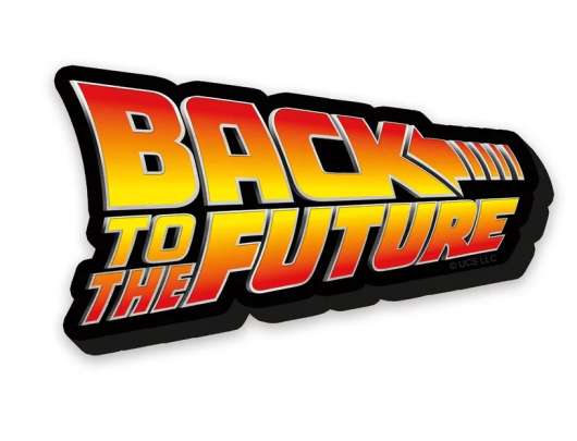 Back To The Future - Logo - Chunky Magnet