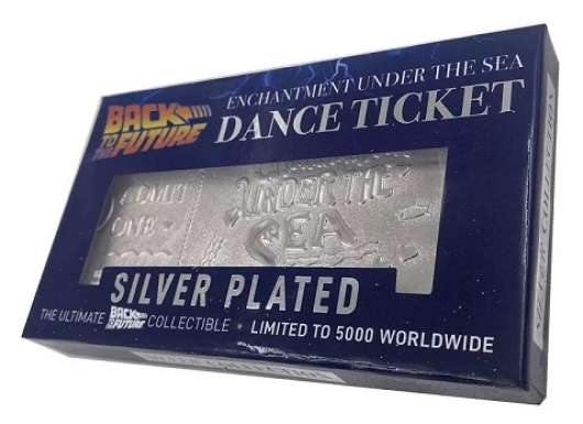 Back to the Future Replica Enchantment Under The Sea Ticket Limited Edition