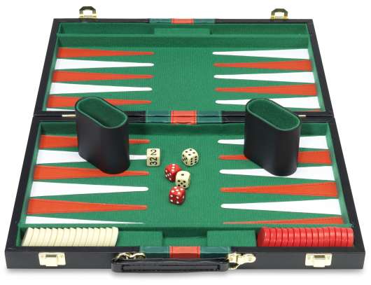 Backgammon In Suitcase