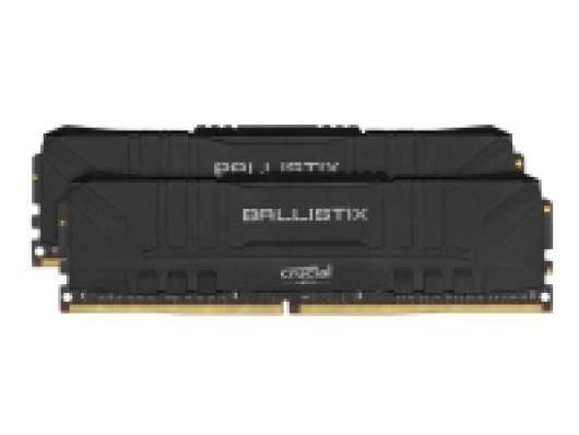 Ballistix - DDR4 - sats - 16 GB: 2 x 8 GB - DIMM 288-pin - 3000 MHz / PC4-24000 - CL15 - 1.35 V - ej buffrad - icke ECC - svart