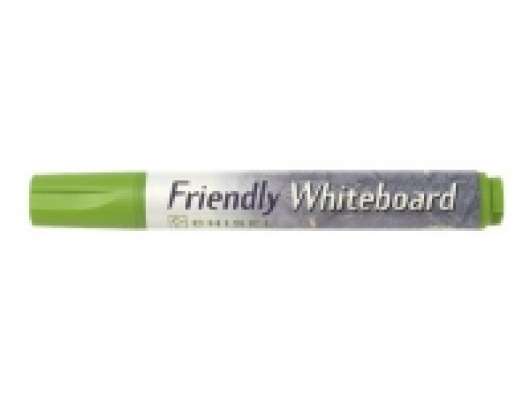 Ballograf Friendly - Markering - icke-permanent - för whiteboard - grön - alkoholbaserat bläck - medel