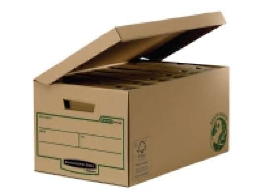 Bankers Box Earth Series - Förvaringsbox - A4, Foolscap - brun (paket om 10)