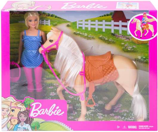 Barbie & Horse